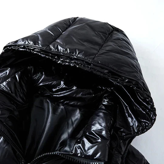 Noxveil – Steppjacke im Gothic-Stil mit markantem Design
