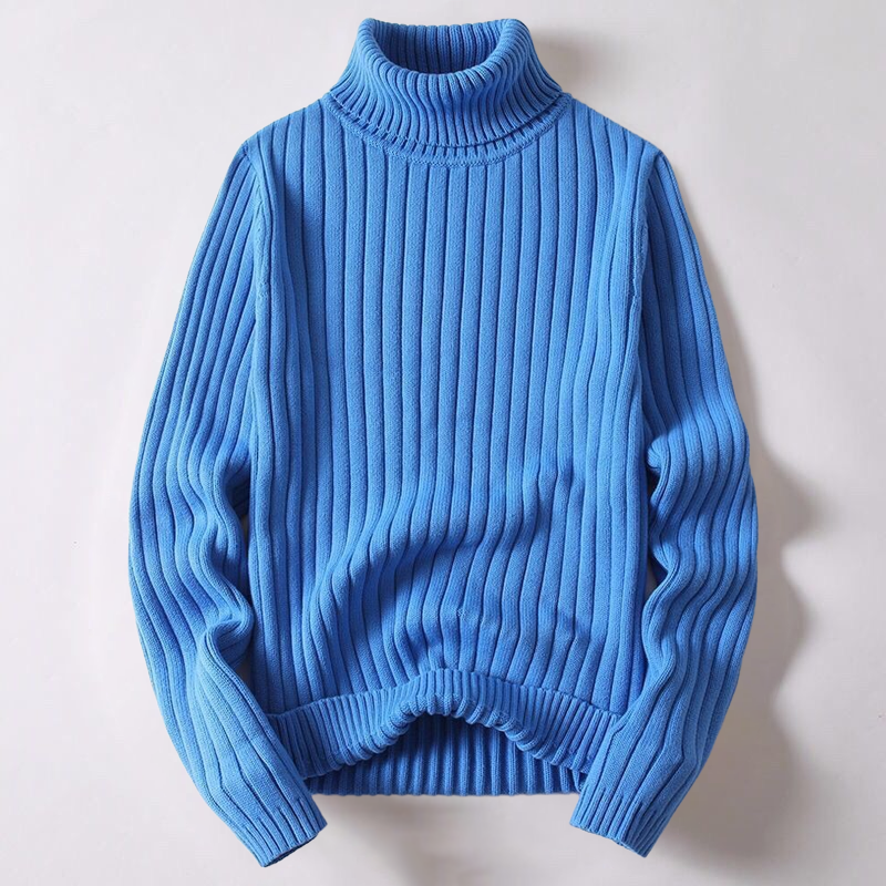 Leander - Merinowoll-Rollkragenpullover für Herren