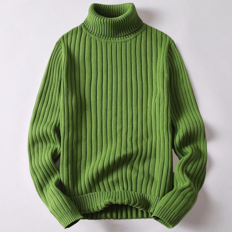 Leander - Merinowoll-Rollkragenpullover für Herren