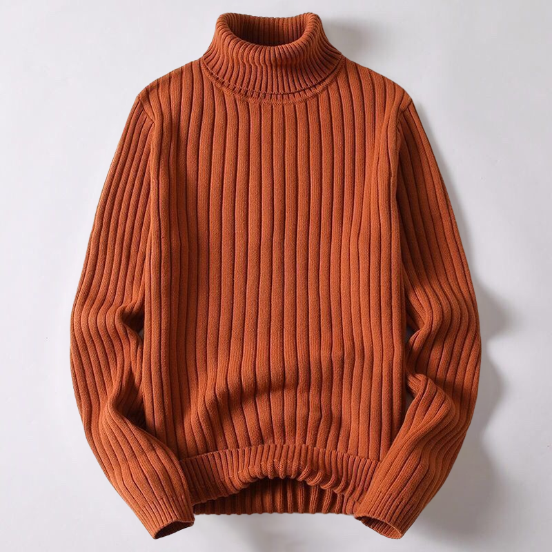 Leander - Merinowoll-Rollkragenpullover für Herren