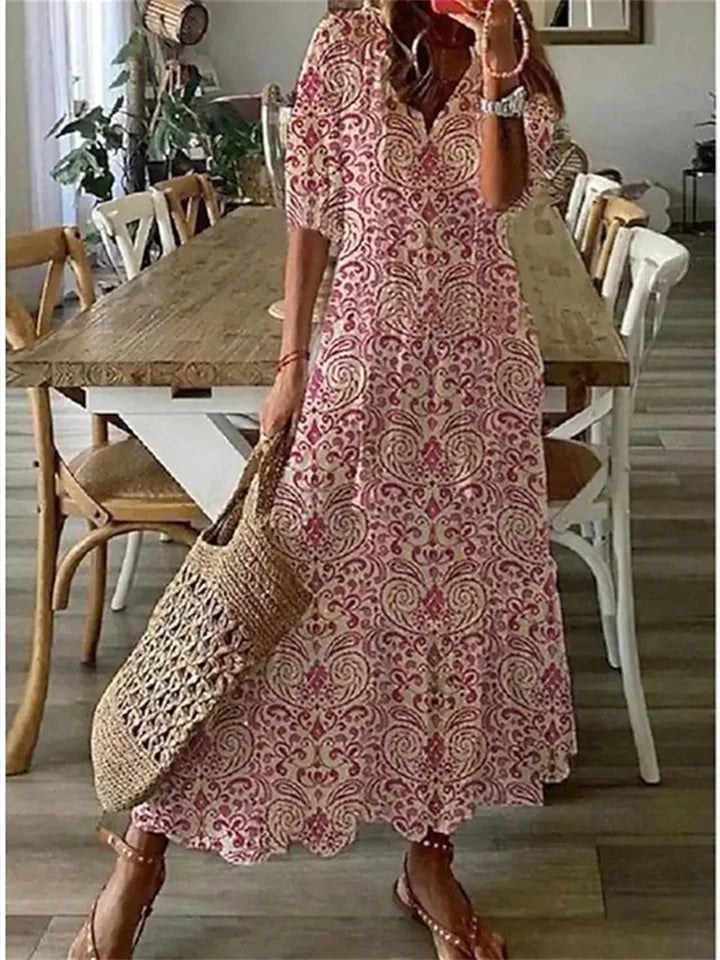 Noelia – Luftiges Maxi-Sommerkleid mit femininer Note