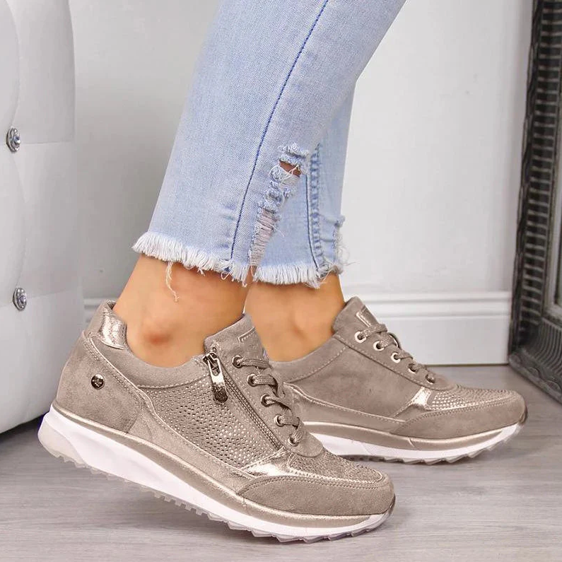 Liora - Komfortable orthopädische Sneaker mit Drehverschluss