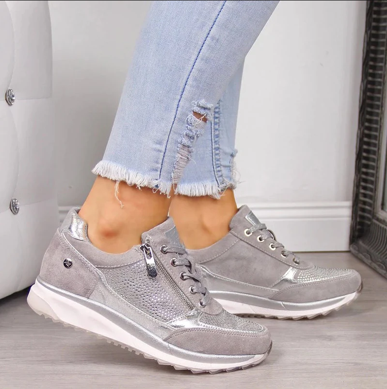 Liora - Komfortable orthopädische Sneaker mit Drehverschluss