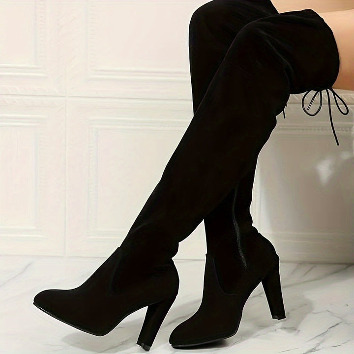 Amara - Klassische Damen-Langstiefel