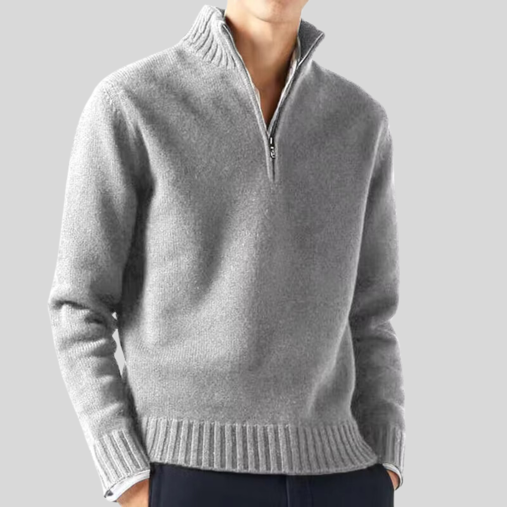 Ronan - Herrenpullover aus Kaschmir-Baumwoll-Mix