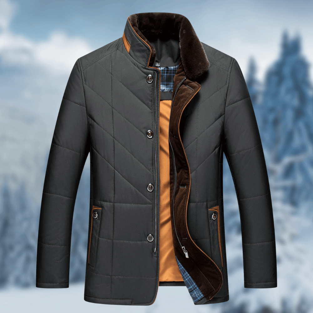 Alaric – Kuschelig warmer und eleganter Wintermantel