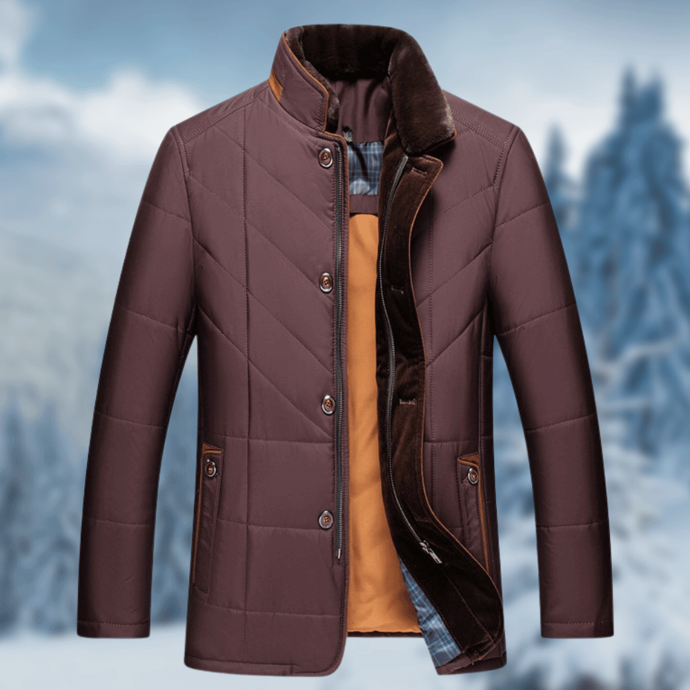 Alaric – Kuschelig warmer und eleganter Wintermantel