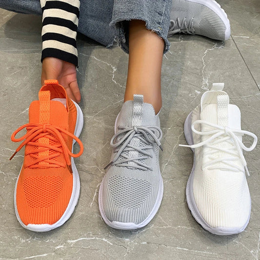 Liana - Atmungsaktive Damen-Sneaker in Grau