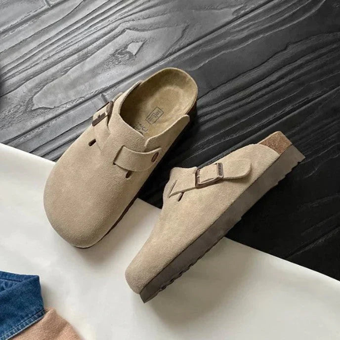 Teravo – Premium Unisex-Ledersandalen im Boston-Stil