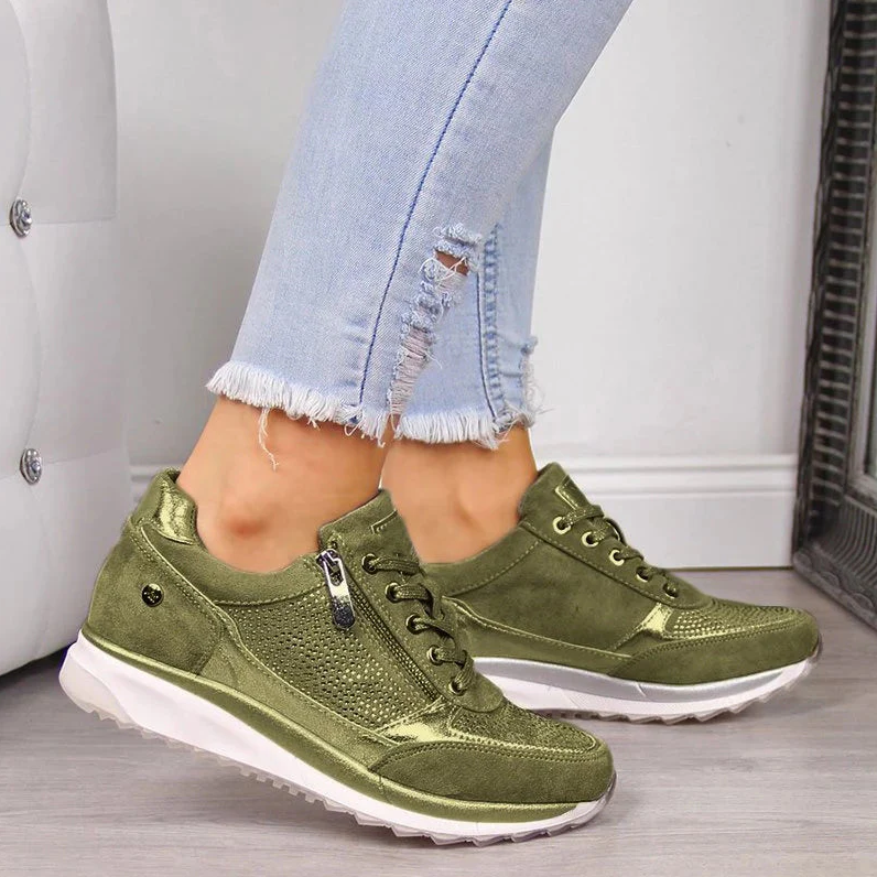Liora - Komfortable orthopädische Sneaker mit Drehverschluss