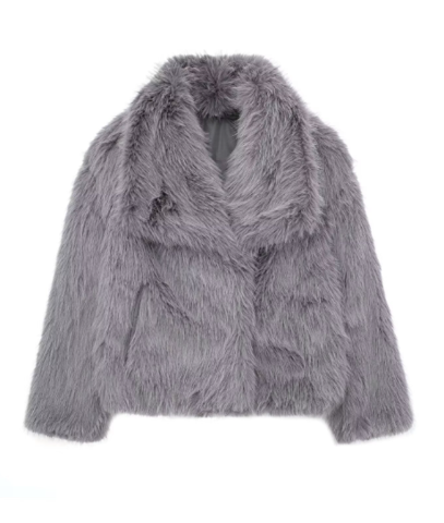 Isabella | Luxuriöse Kunstfelljacke für Damen